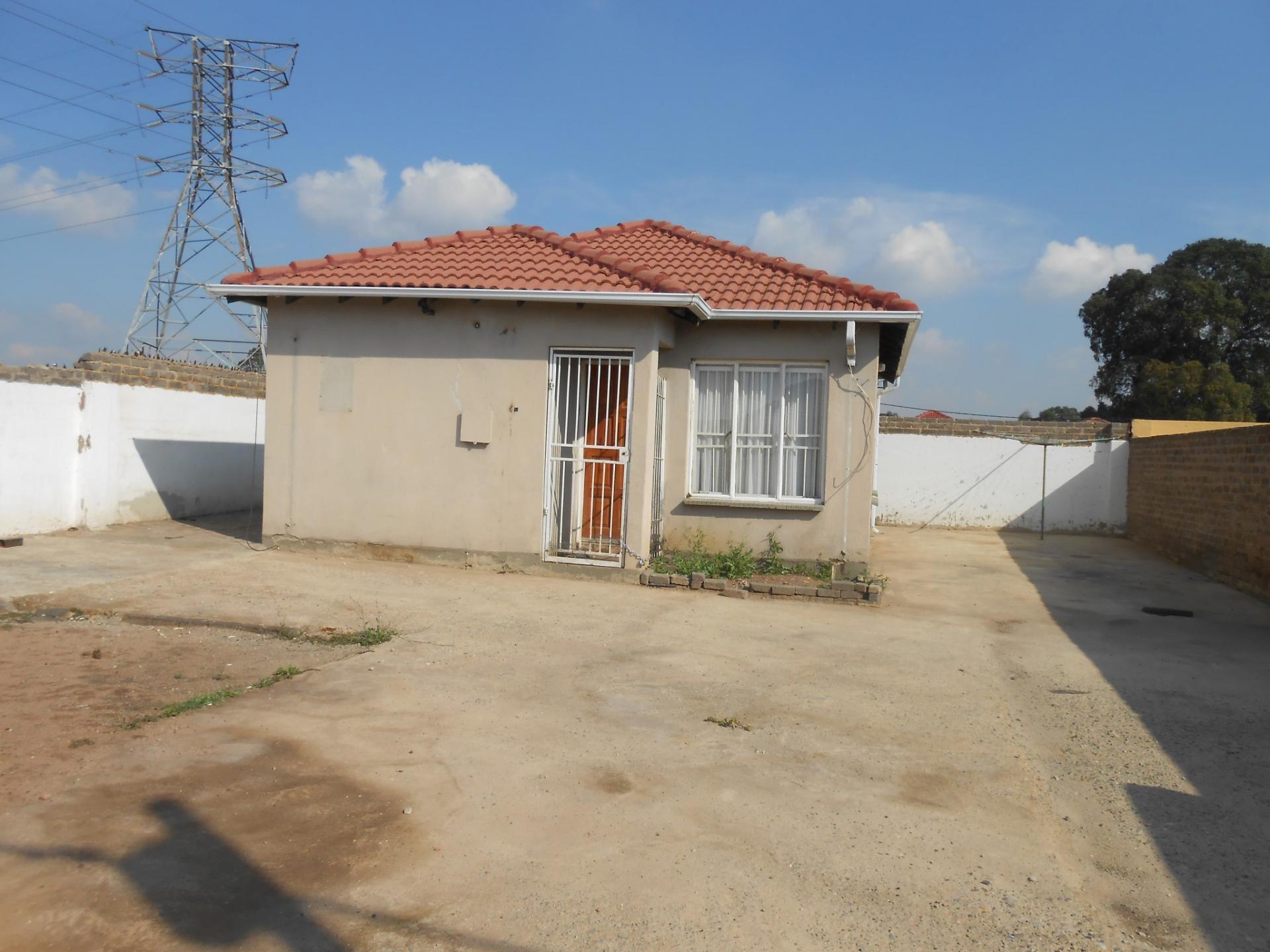 Front View of property in Riverlea - JHB