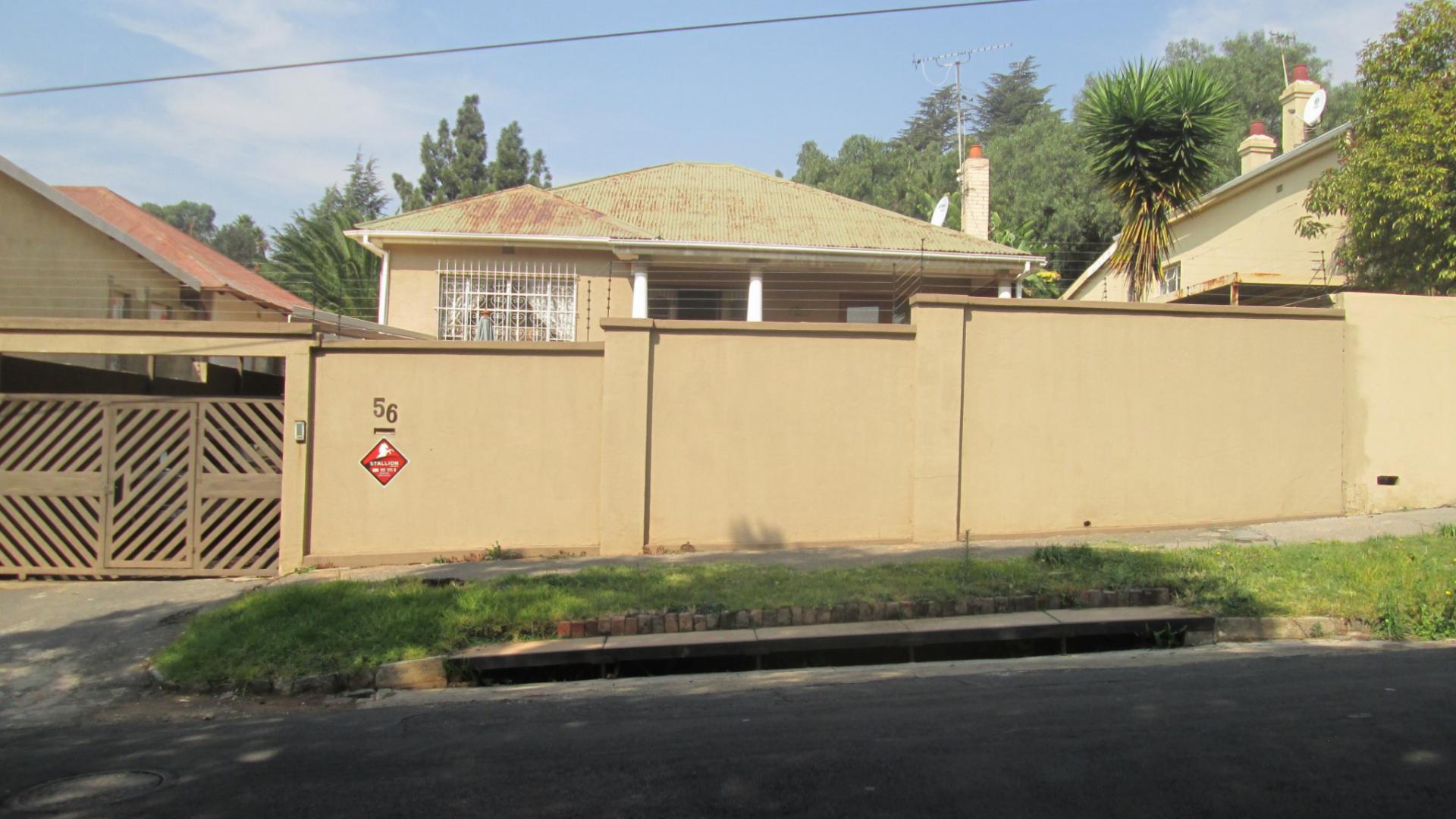 Front View of property in Kensington - JHB