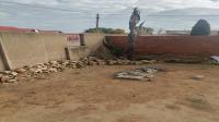 Backyard of property in Soshanguve