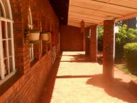 Patio of property in Rustenburg