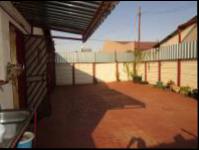 Backyard of property in Lenasia South