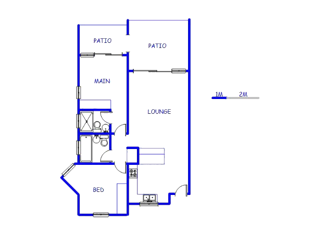 Floor plan of the property in Margate