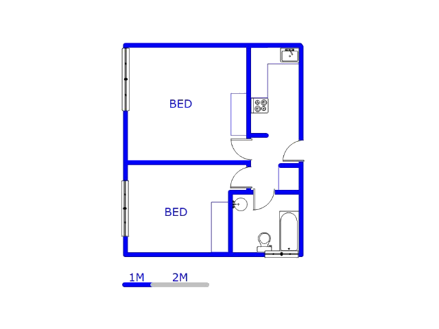 4th Floor - 52m2 of property for sale in Arcadia