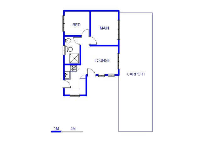 Ground Floor - 42m2 of property for sale in Soshanguve East