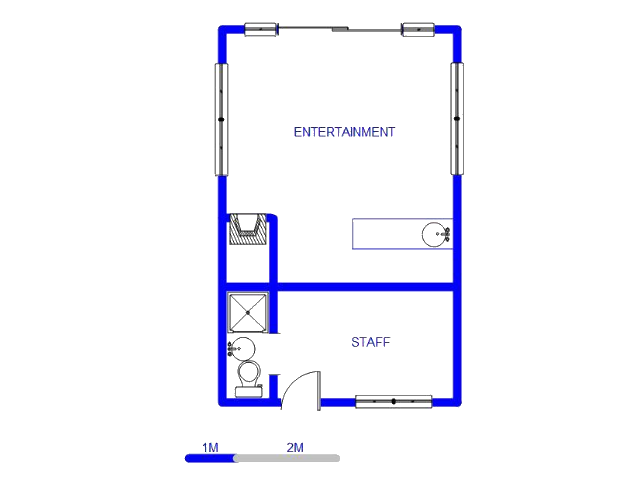 Ground Floor - 40m2 of property for sale in Blue Hills