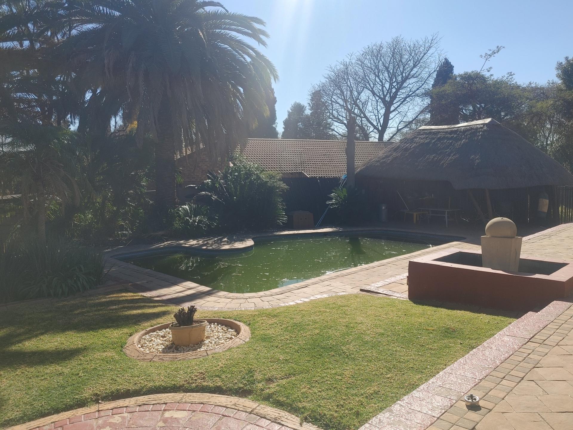 Backyard of property in Randpark Ridge