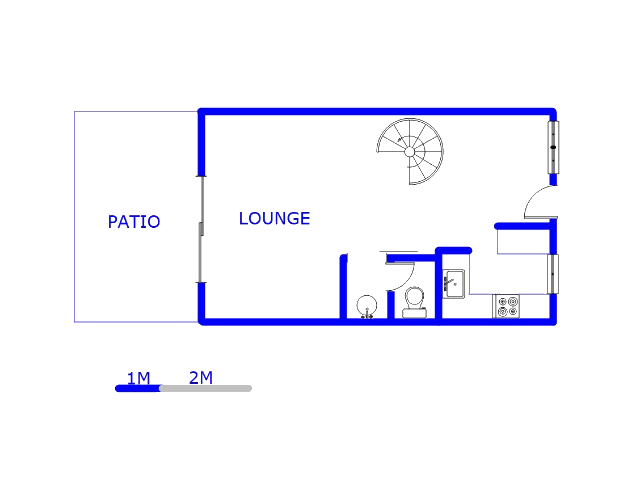 Floor plan of the property in Lyndhurst