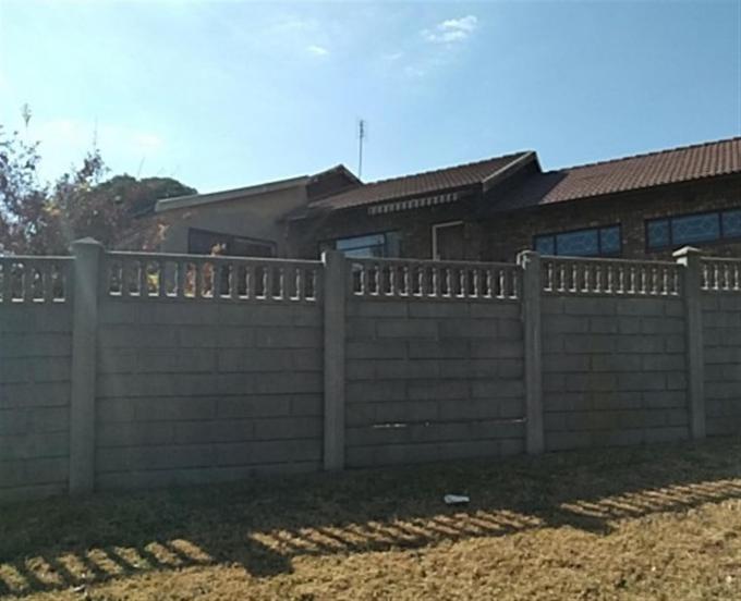 Standard Bank SIE Sale In Execution House for Sale in Tasbetpark - MR233017