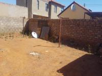 Backyard of property in Protea Glen