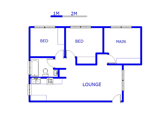 Ground Floor - 59m2 of property for sale in Rustenburg