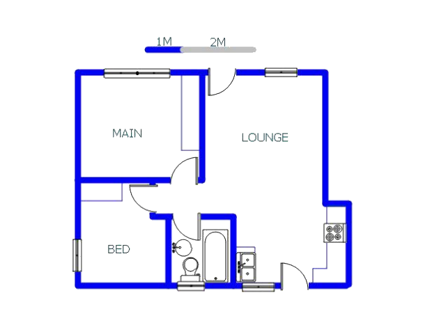 Ground Floor - 45m2 of property for sale in Devland