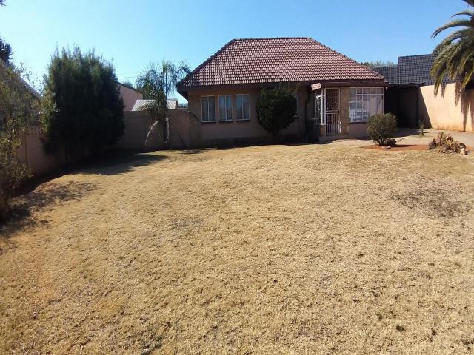 Front View of property in Stilfontein