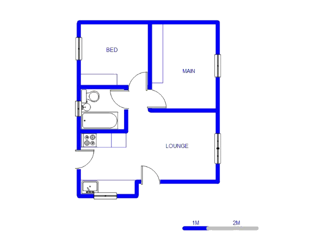 Ground Floor - 44m2 of property for sale in Riverside View