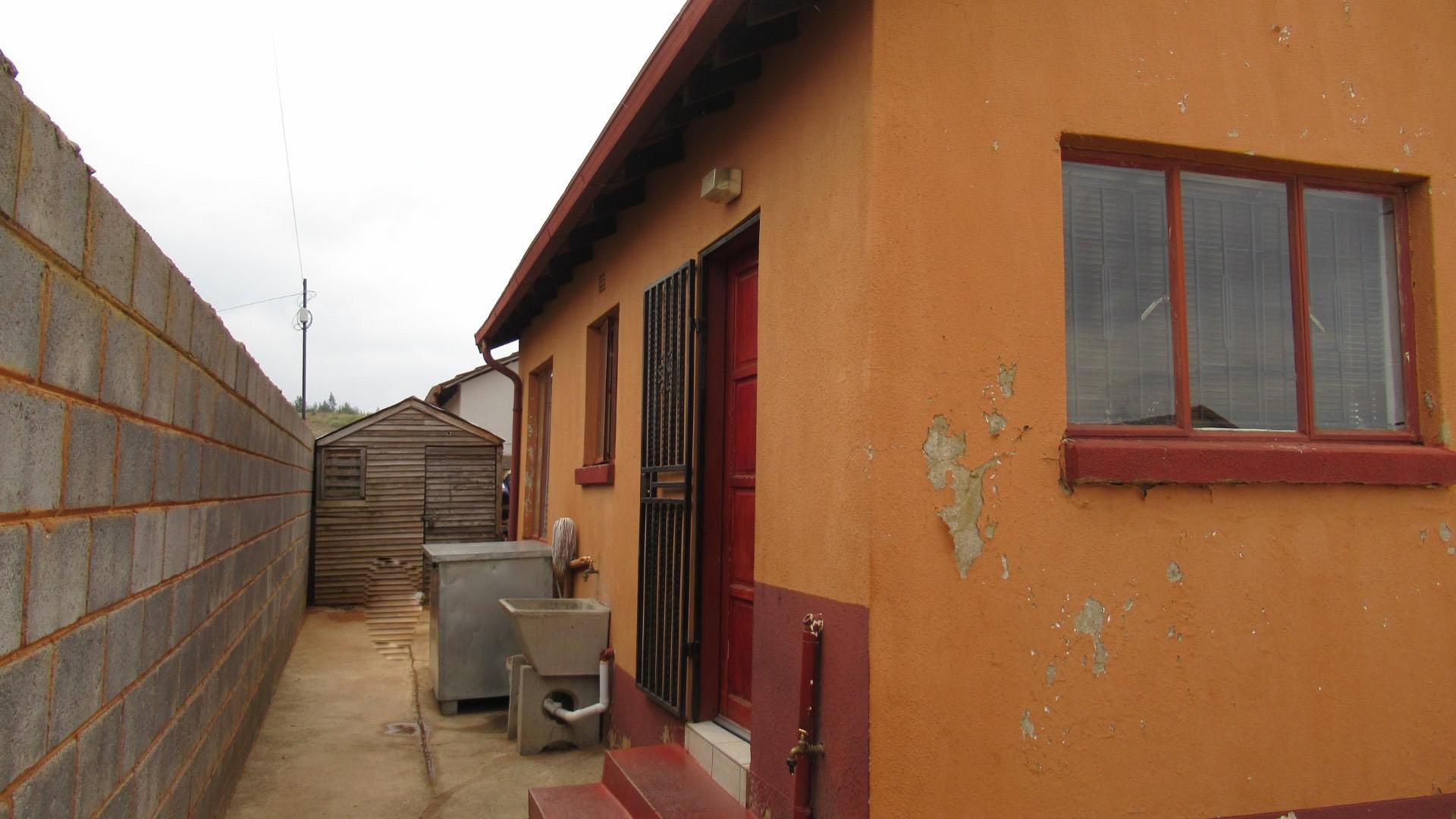 Backyard of property in Kagiso