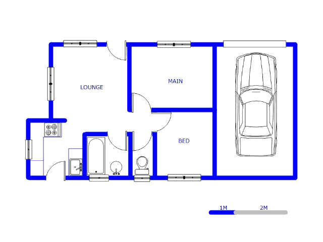 Ground Floor - 59m2 of property for sale in Soshanguve East