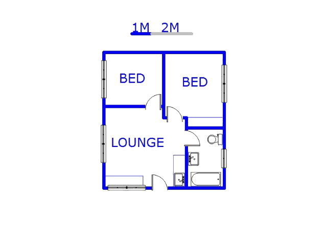 Ground Floor - 47m2 of property for sale in Dinwiddie