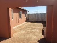 Backyard of property in Lenasia