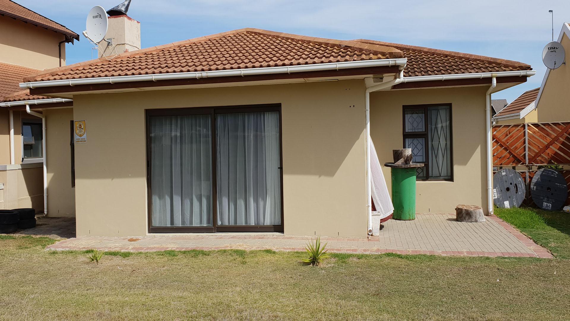 Backyard of property in Gordons Bay