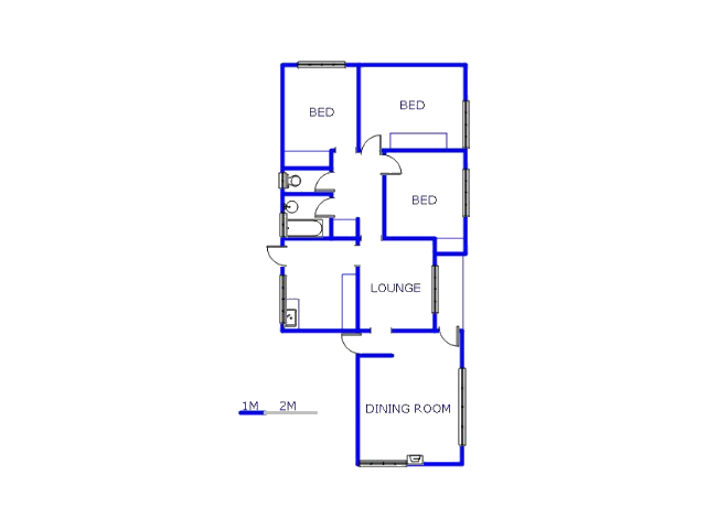 Ground Floor - 105m2 of property for sale in Vanderbijlpark