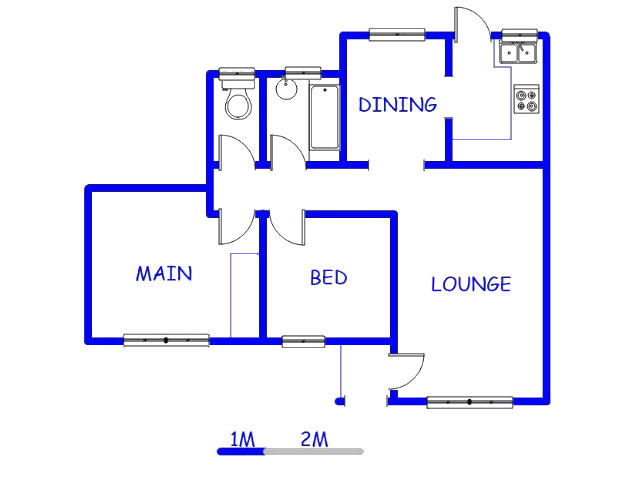 Ground Floor - 65m2 of property for sale in Evaton