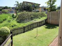 Backyard of property in Ballito