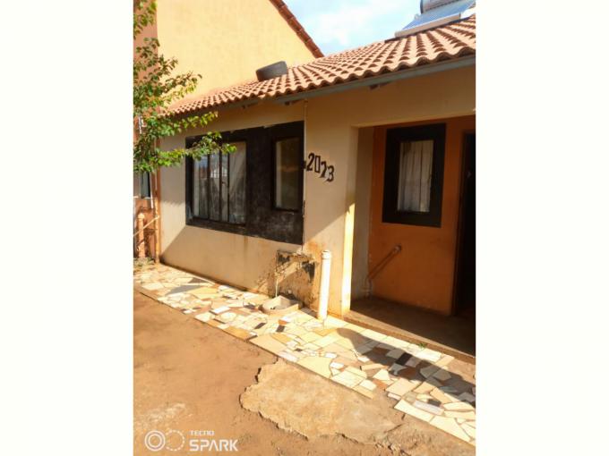 2 Bedroom House for Sale For Sale in Doornkop - MR437109