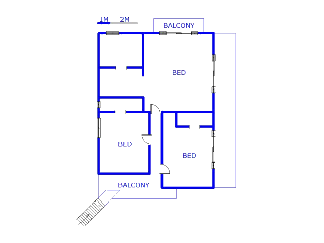 1st Floor - 163m2 of property for sale in Mount Edgecombe 