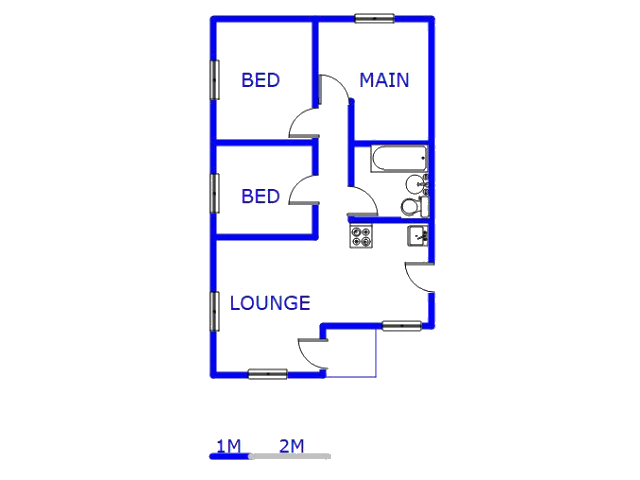 Ground Floor - 52m2 of property for sale in Dawn Park