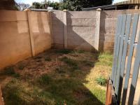 Backyard of property in Rustenburg