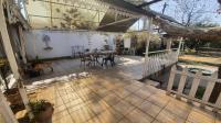 Patio of property in Ficksburg