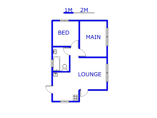 Ground Floor - 46m2 of property for sale in Dawn Park