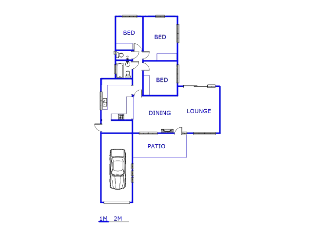 Ground Floor - 140m2 of property for sale in Sophiatown