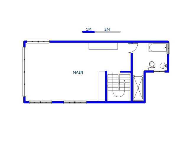 1st Floor - 56m2 of property for sale in Umtentweni