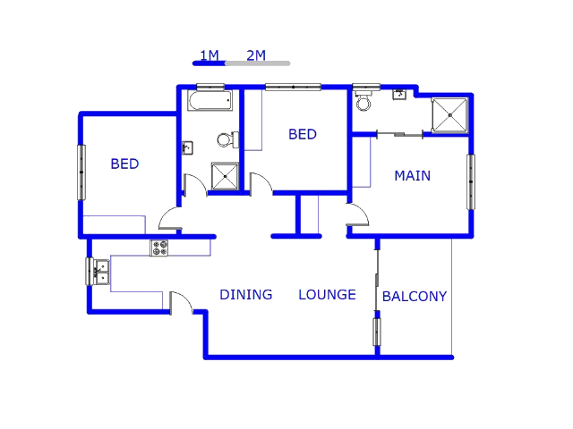 Ground Floor - 107m2 of property for sale in Greenstone Hill