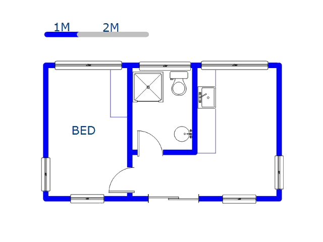 Ground Floor - 33m2 of property for sale in Sheffield Beach