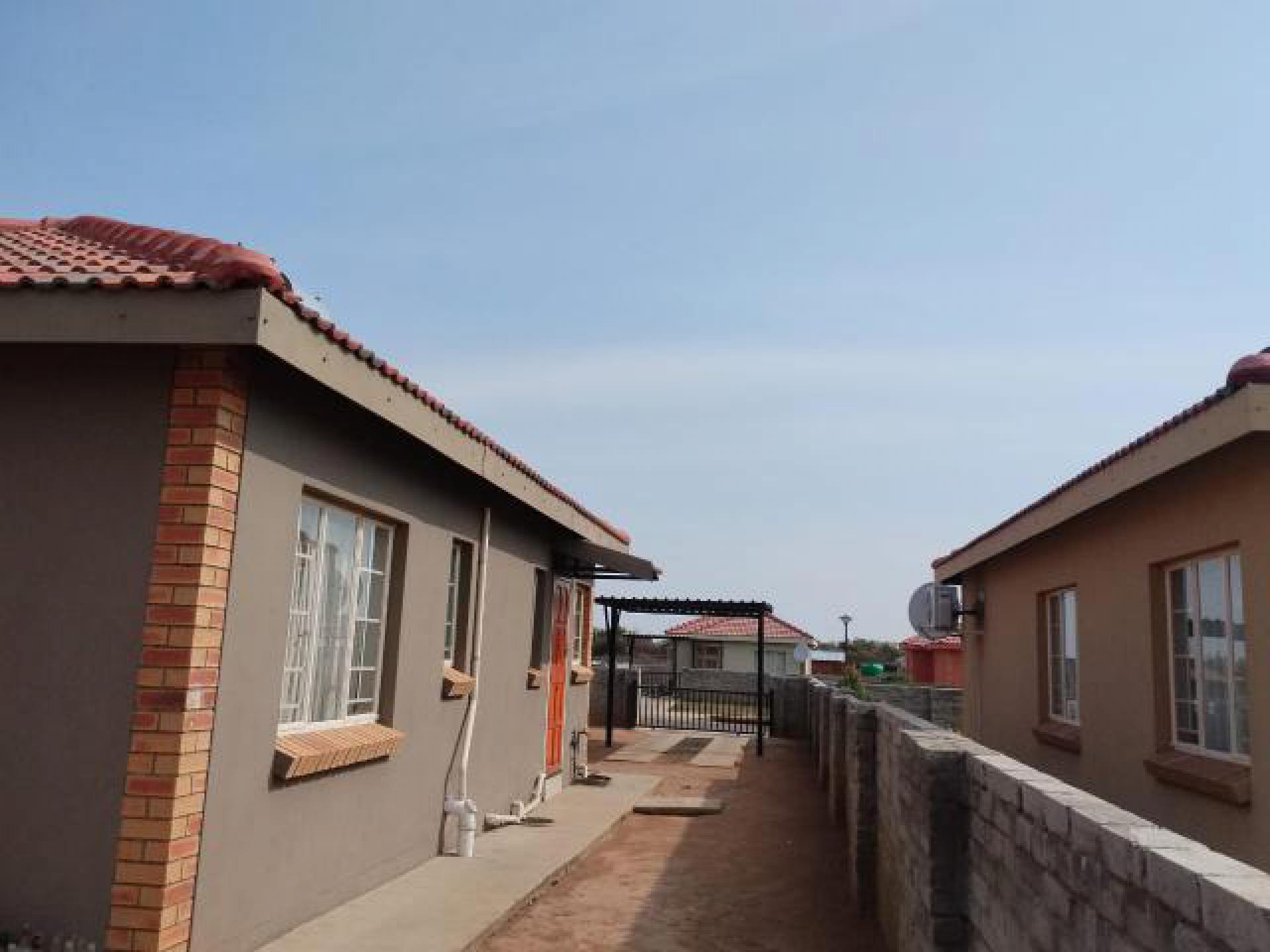 Backyard of property in Rustenburg