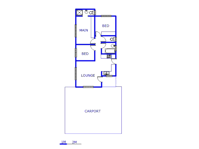 Ground Floor - 61m2 of property for sale in Soshanguve East