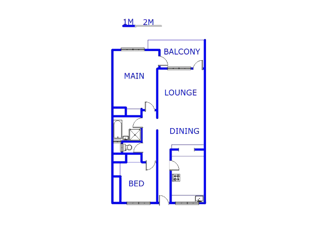 3rd Floor - 99m2 of property for sale in Florida