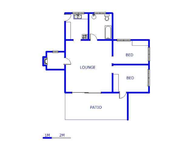 Ground Floor - 86m2 of property for sale in Farm Haakdoornboom