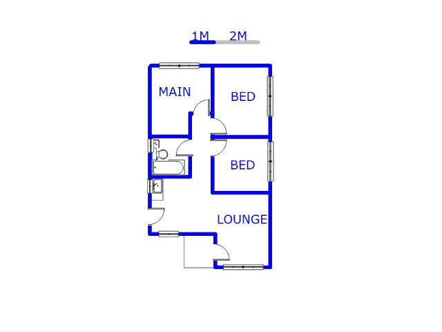 Ground Floor - 45m2 of property for sale in Lenasia South