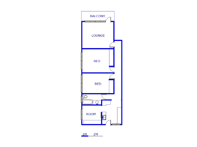 1st Floor - 97m2 of property for sale in Regents Park