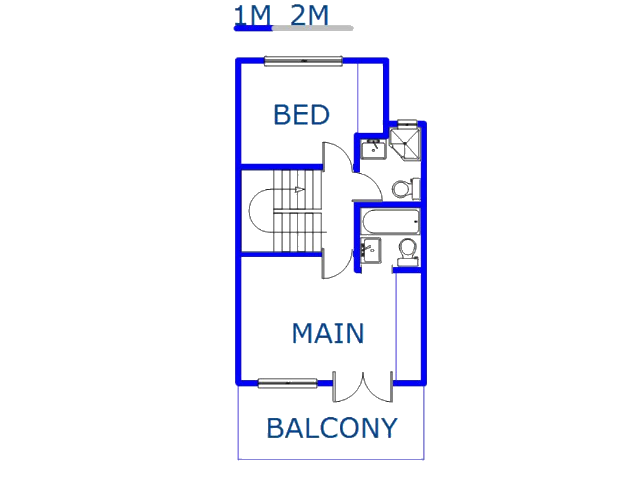 1st Floor - 55m2 of property for sale in Musgrave