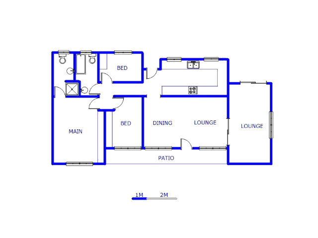 Ground Floor - 115m2 of property for sale in Cosmo City