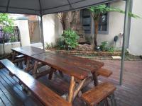 Patio of property in Chancliff AH