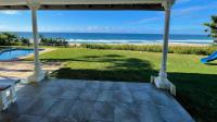 Patio of property in Bazley Beach