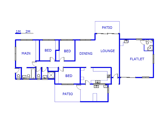 Ground Floor - 244m2 of property for sale in Marburg