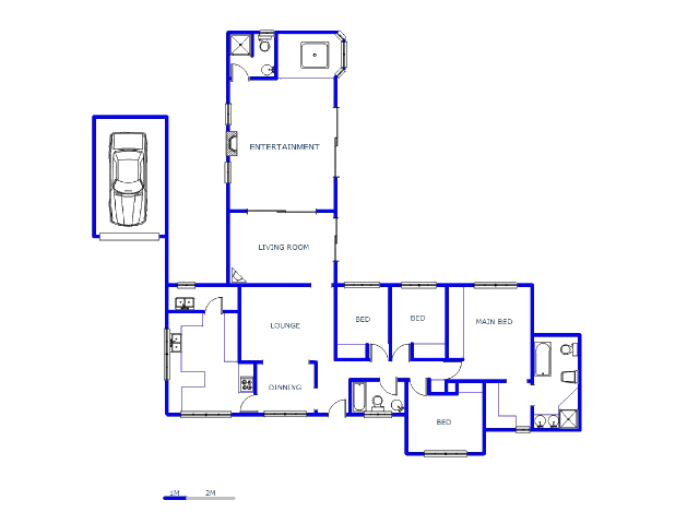 Ground Floor - 188m2 of property for sale in Bordeaux