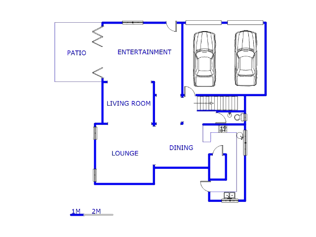 Floor plan of the property in Halfway Gardens