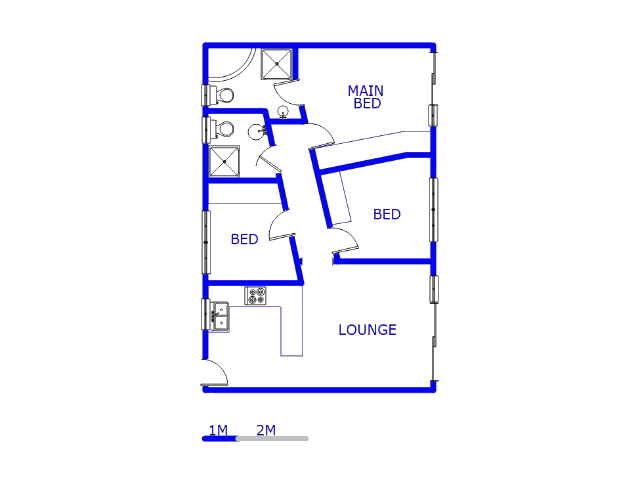 Ground Floor - 72m2 of property for sale in Pomona