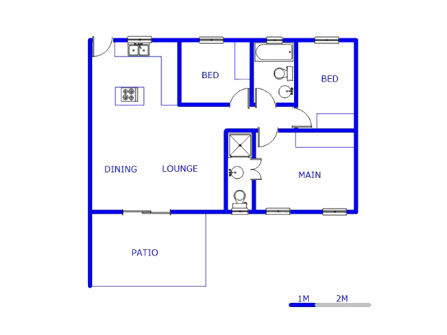 Ground Floor - 77m2 of property for sale in Groblerpark